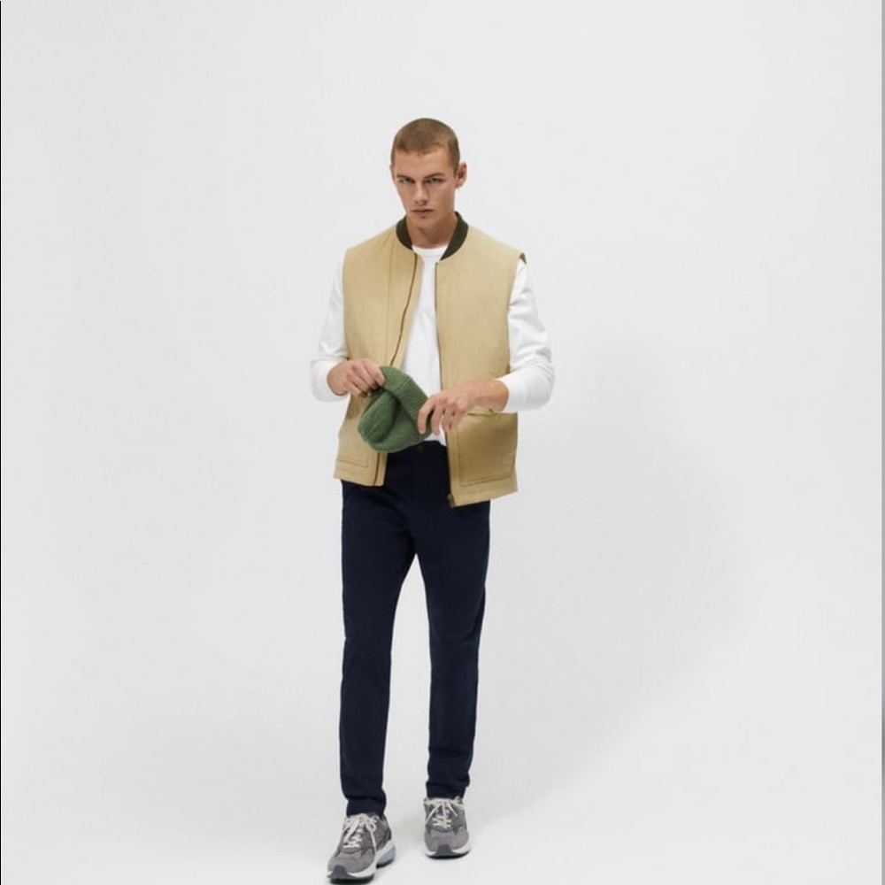 COTTON JOGGER WAIST PANTS ZARA MEN